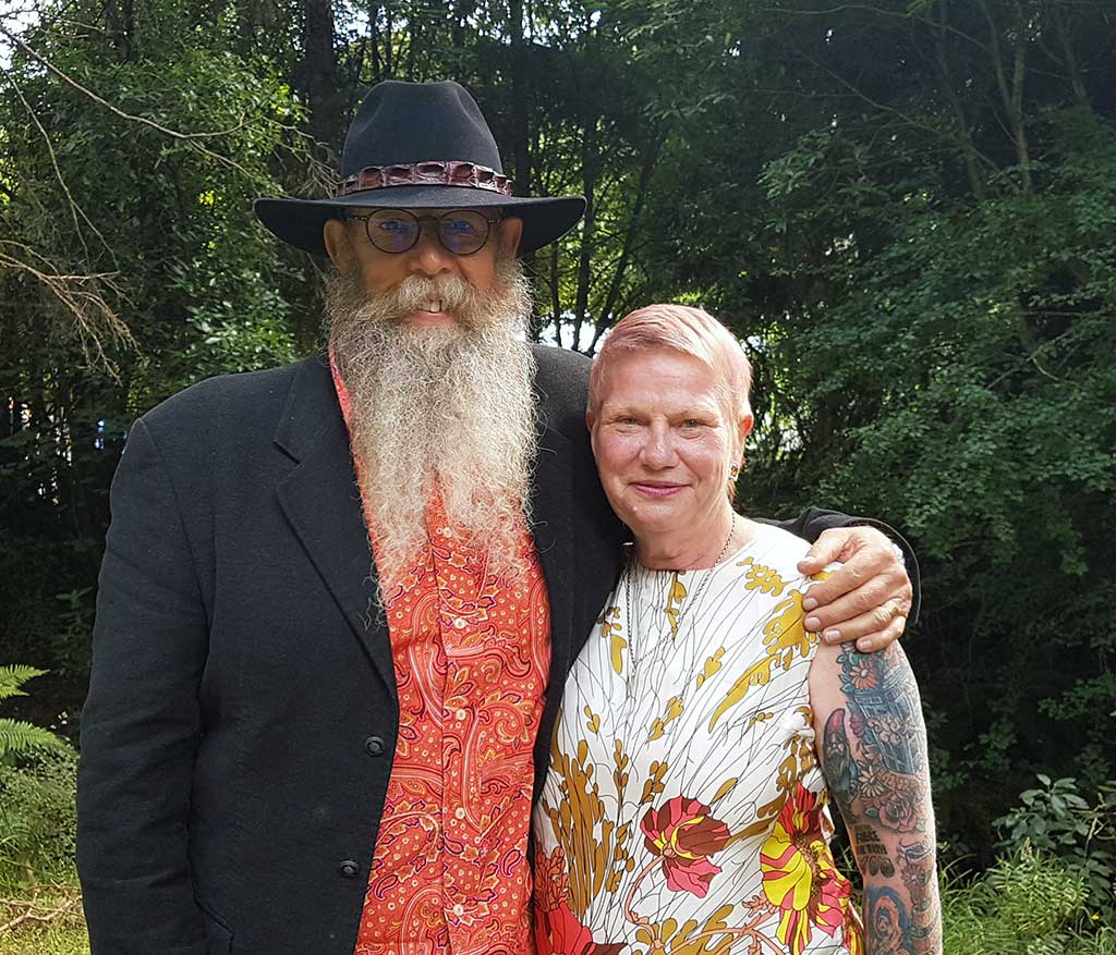 Wayne Hunt and Vicky Danrell