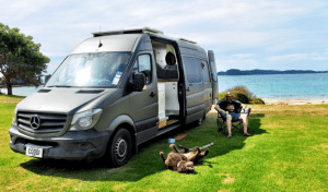 jeromes solar powered van