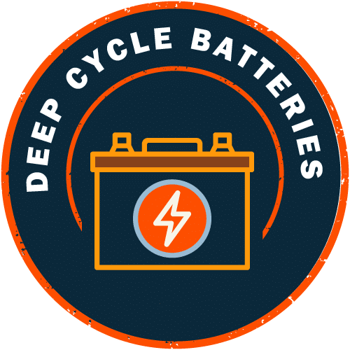 Batteries Circular Icon