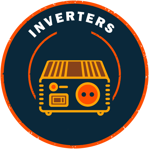 Inverters Circular Icon