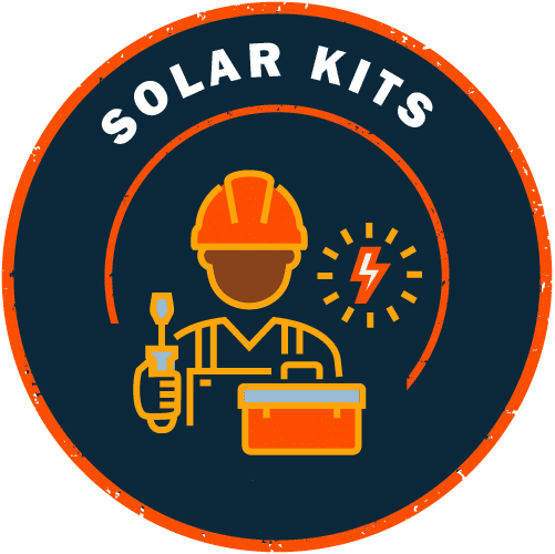 Solar Kits Circular Icon